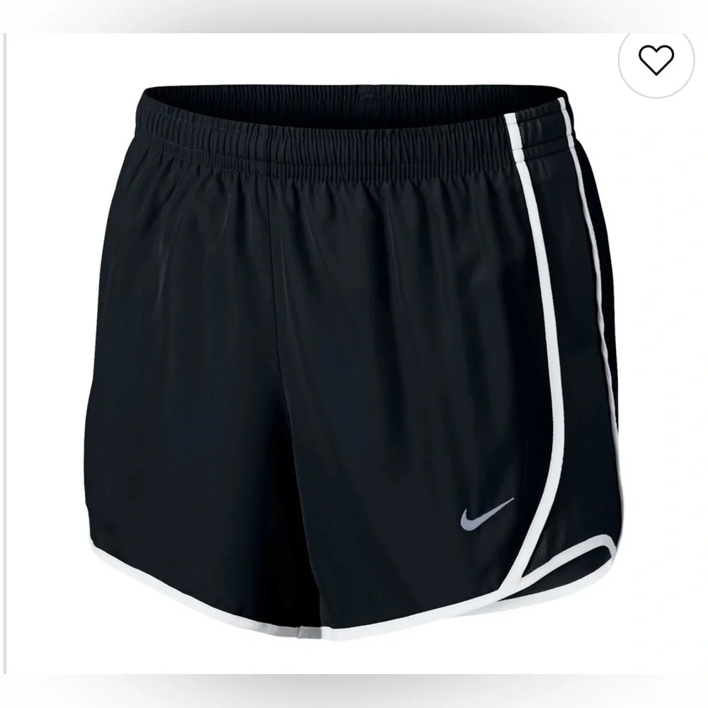 Nike Dri-FIT Tempo Shorts Girls XL Black Running Athletic Lined Activewear